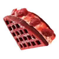 Berry Velvet Waffle